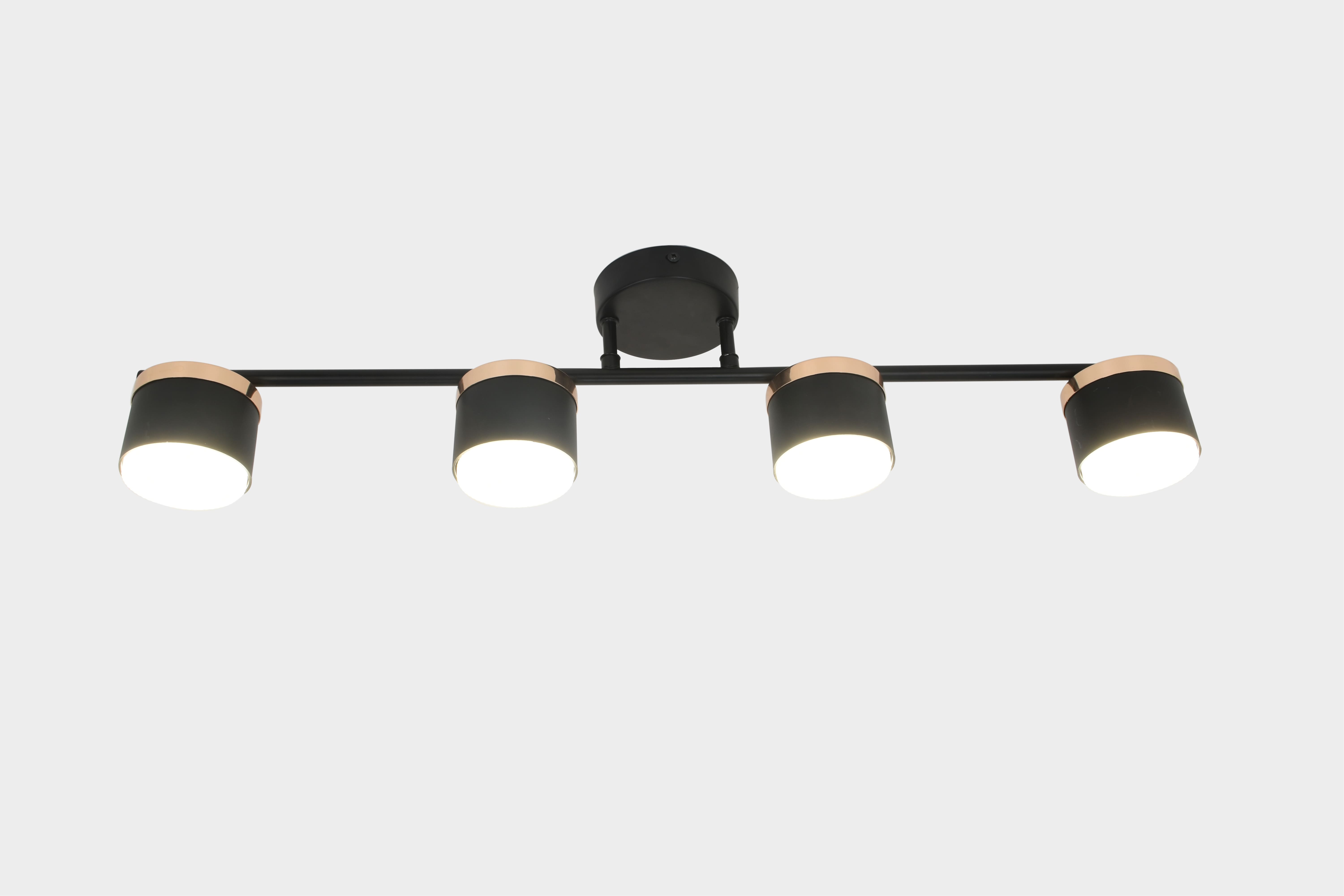 Потолочный светильник SS9039-4SP BK+FGD 000085565