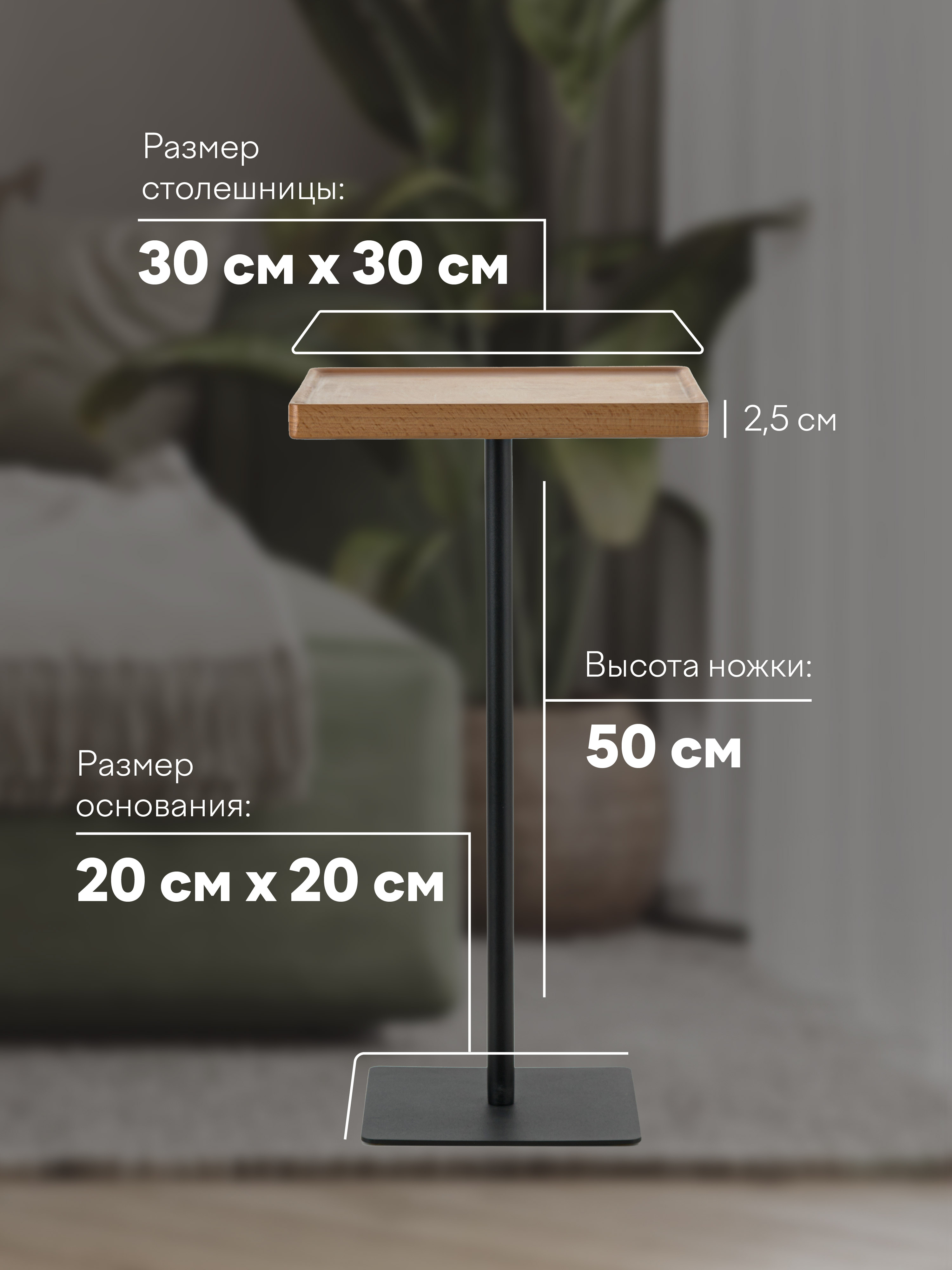 Столы Стол S NL+BK 000061957