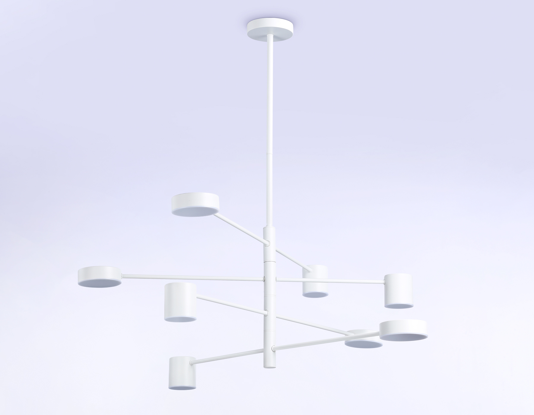 FL51688/8 WH белый 3000K/4200K/6400K 48W D900*1000 (Без ПДУ)