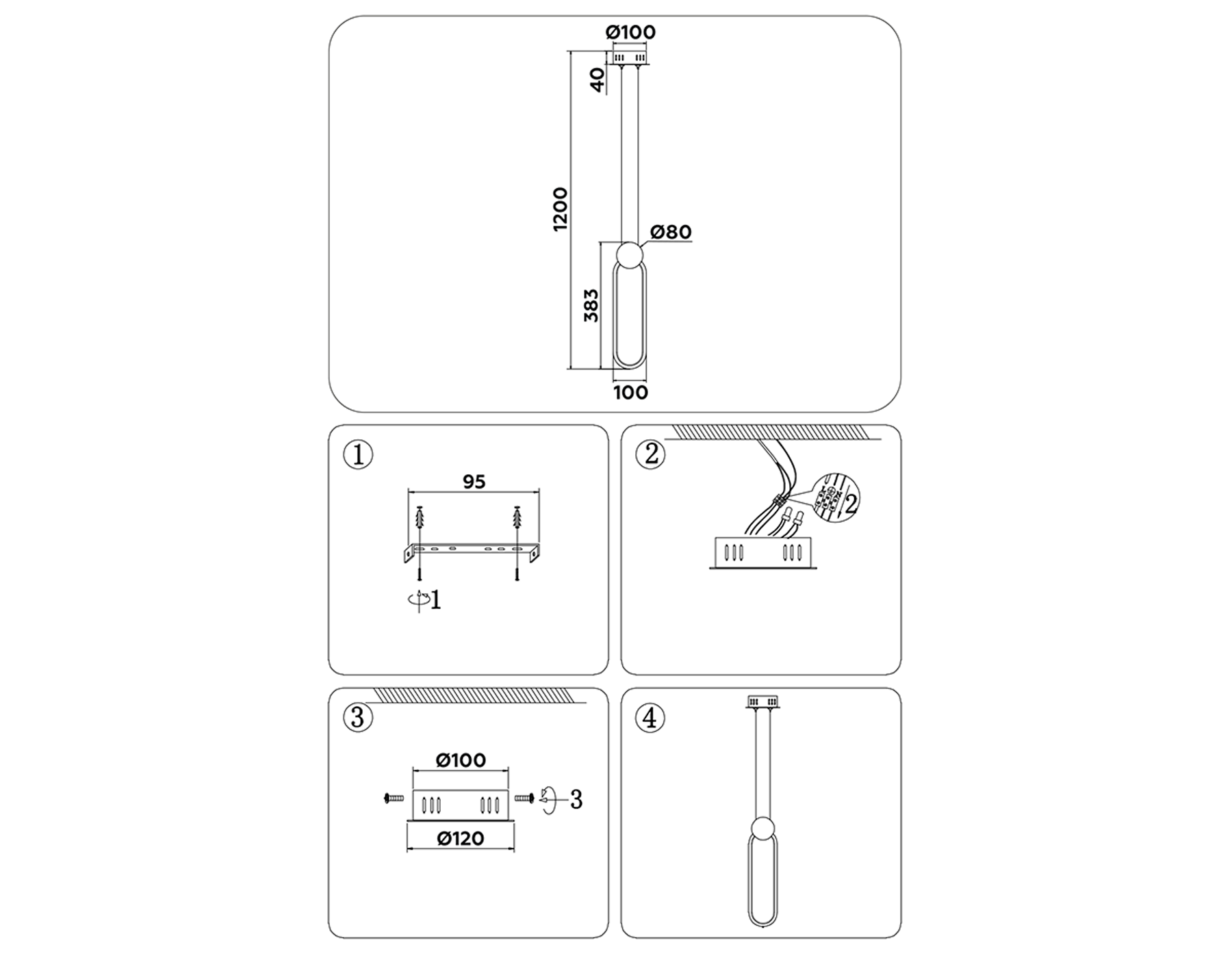 FL5262 BK черный 12W 4200K 100*20*1200 (без ПДУ)