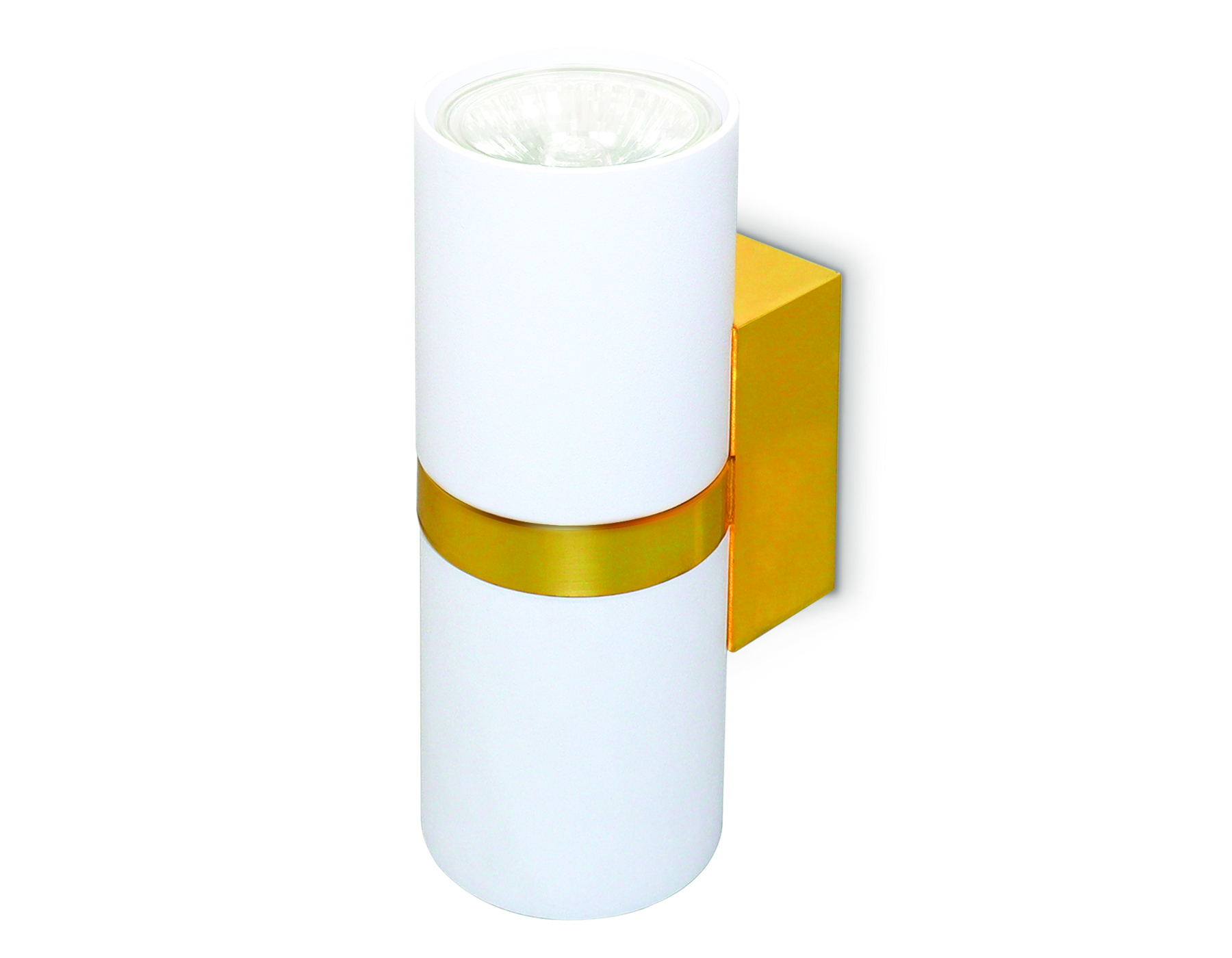 FW242/2 WH/GD белый/золото GU10*2 max 12W 155*60*76