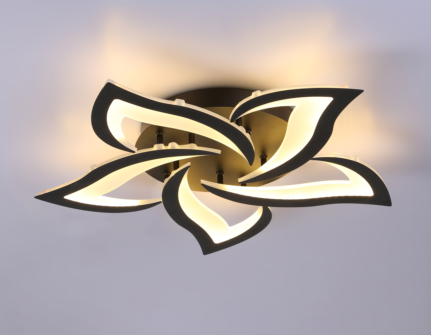 FA4472/5 BK белый 56W 3000K/4200K/6400K D640*80 (ПДУ ИК)