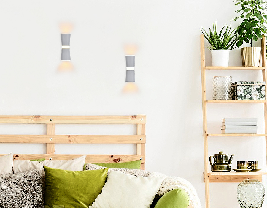 FW195 WH/S белый/песок LED 3000K 12W 70*200*100