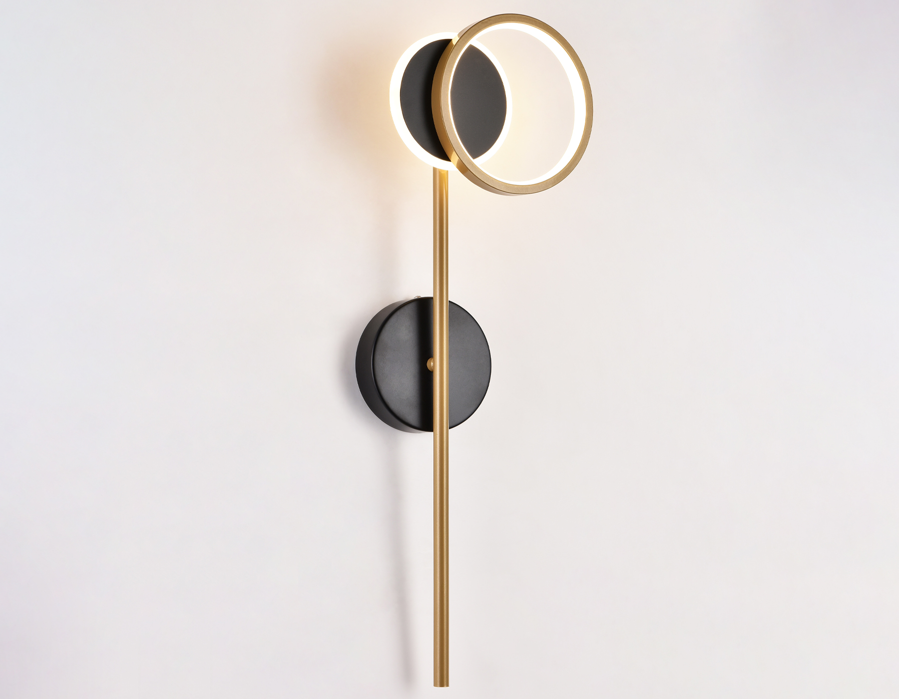 FL5192 SBK/GD черный песок/золото LED 3000K 9W 600*221*30