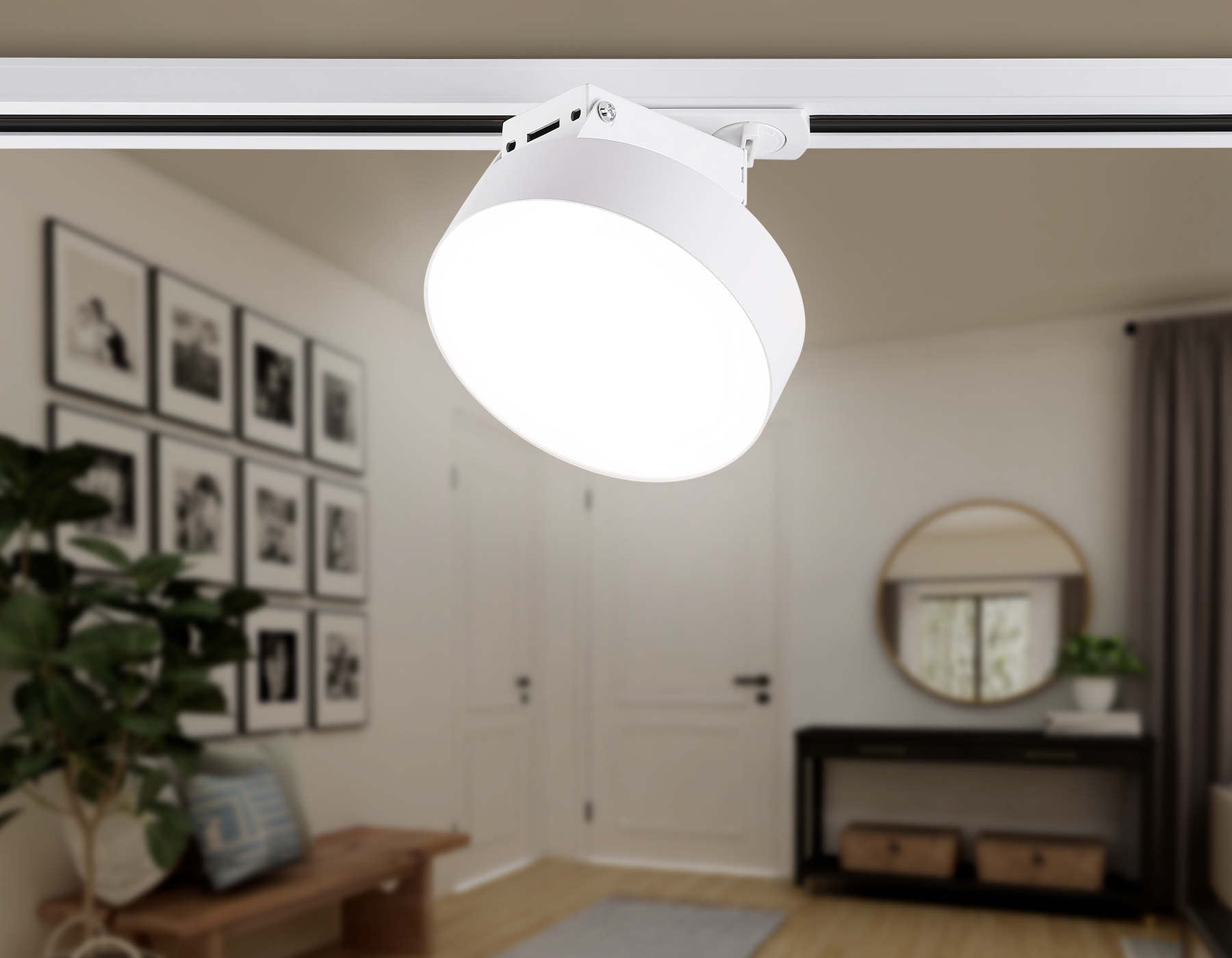 GL6837 WH белый LED 15W 4200K D115*80