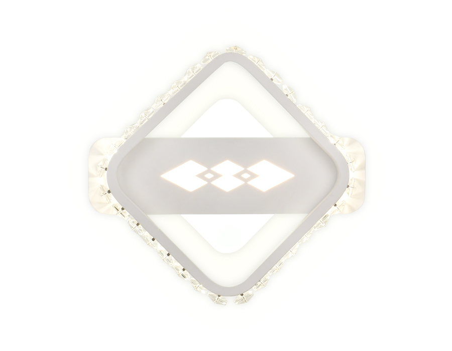 FA225 WH белый LED 6400K+3000K/4200K 24W 200*200*40