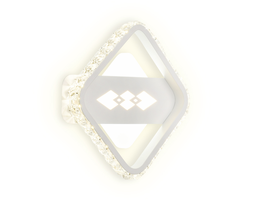 FA225 WH белый LED 6400K+3000K/4200K 24W 200*200*40