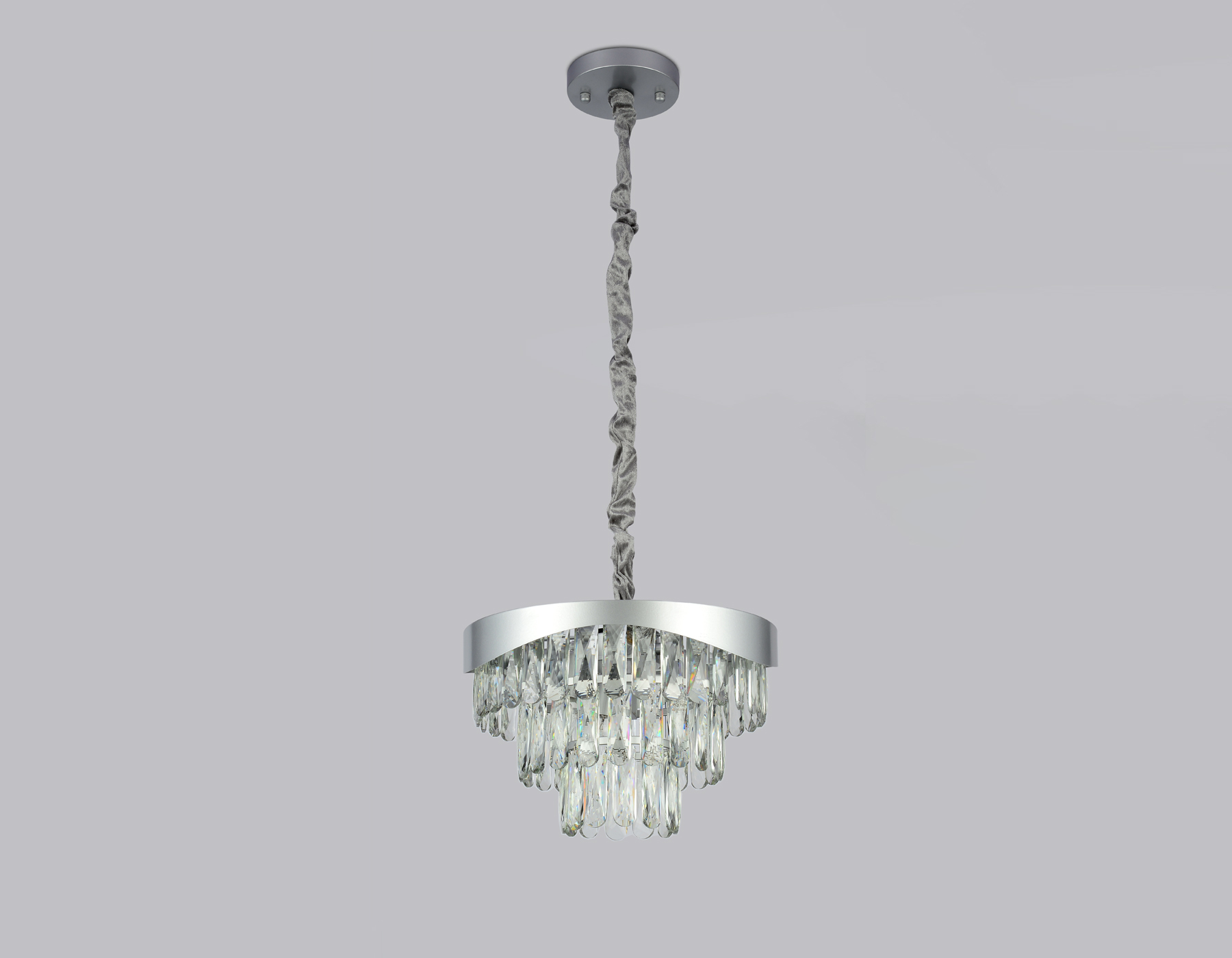 TR5080 SL/CL серебро/прозрачный E14/6 max 40W D400*1070